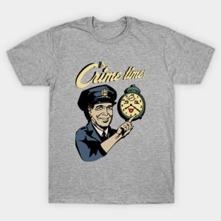 Crime time retro tee T-Shirt